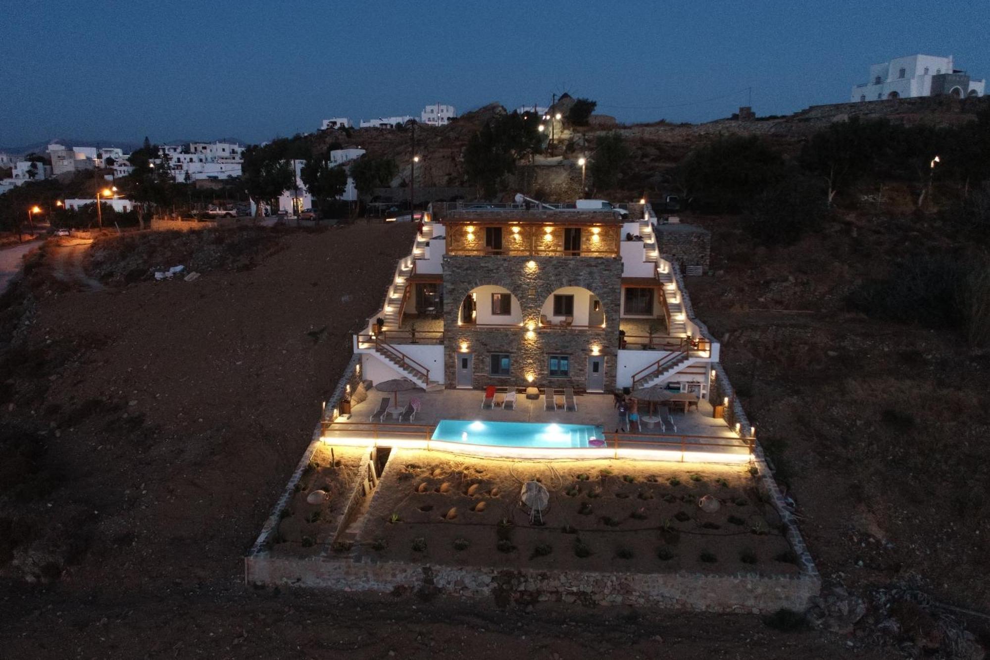 Villa Papa Glinado Naxos Exterior photo