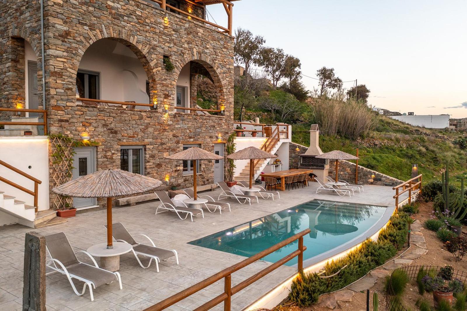Villa Papa Glinado Naxos Exterior photo