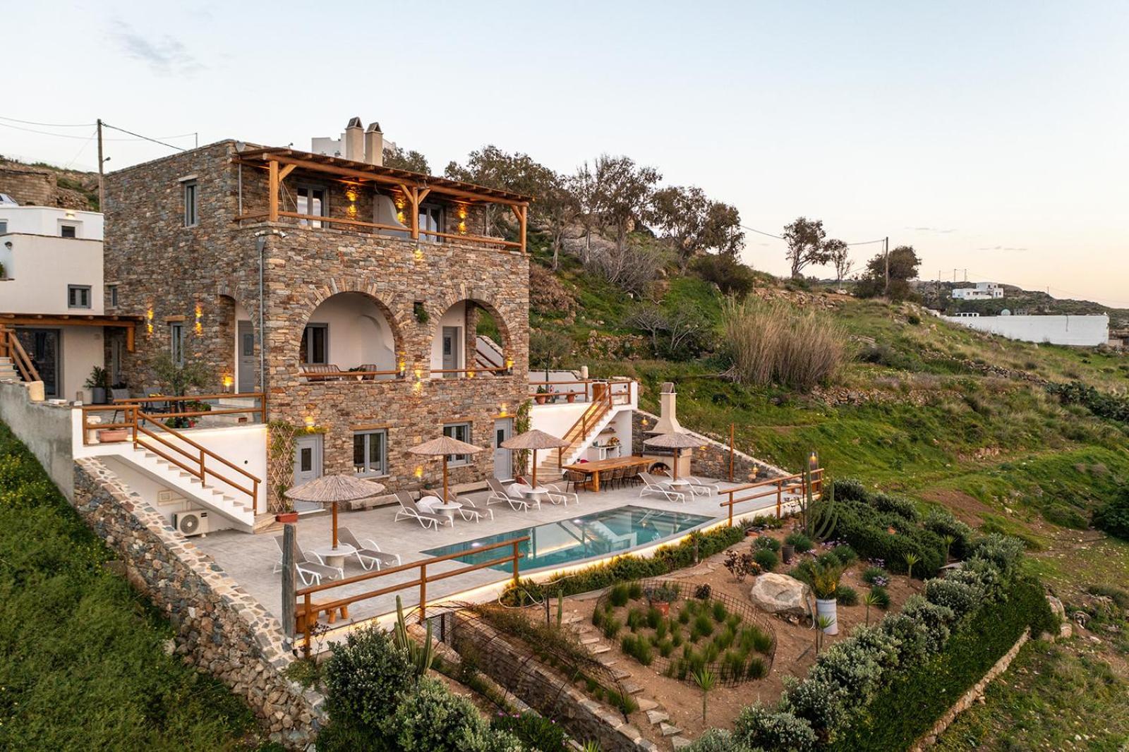 Villa Papa Glinado Naxos Exterior photo